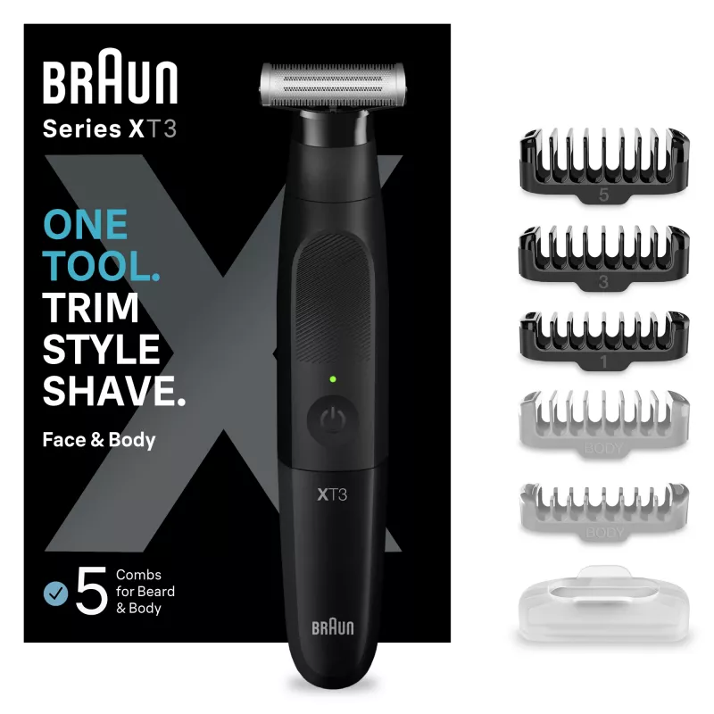 Recortadora Braun XT3200 negro batería de níquel-metal hidruro NiMH 45 min