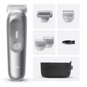 Recortadora corporal Braun Series 7 BG7550 gris batería de litio