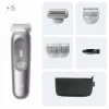 Recortadora corporal Braun Series 7 BG7550 gris batería de litio