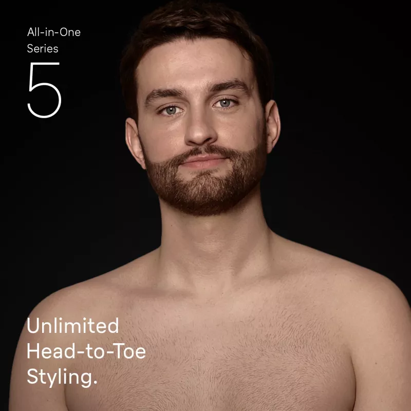 Braun AIO5520 cortapelos/recortadora negro, gris 14 litio (Li-Ion)