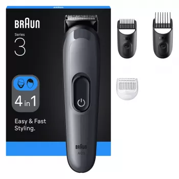 Braun AIO3500 cortapelos/recortadora negro, gris 14 níquel-metal hidruro (NiMH)
