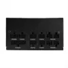 Chieftec PowerUp GPX-850FC fuente de alimentación 850 W 20+4 pin ATX ATX negra