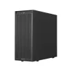 Caja de ordenador CHIEFTEC BW-01B-OP semitorre ATX/ITX, compatible con 6×3,5 pulgadas + 4×2,5 pulgadas, 2×5,25 pulgadas, trasero 1×120 mm, SGCC, negra, 200×510×465 mm