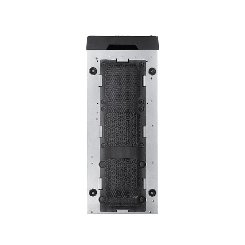 Caja de ordenador CHIEFTEC BW-01B-OP semitorre ATX/ITX, compatible con 6×3,5 pulgadas + 4×2,5 pulgadas, 2×5,25 pulgadas, trasero 1×120 mm, SGCC, negra, 200×510×465 mm