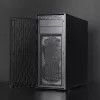 Caja de ordenador CHIEFTEC BW-01B-OP semitorre ATX/ITX, compatible con 6×3,5 pulgadas + 4×2,5 pulgadas, 2×5,25 pulgadas, trasero 1×120 mm, SGCC, negra, 200×510×465 mm