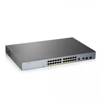 Zyxel GS1350-26HP-EU0101F switch de red gestionado L2 Gigabit Ethernet (10/100/1000) Power over Ethernet (PoE) gris