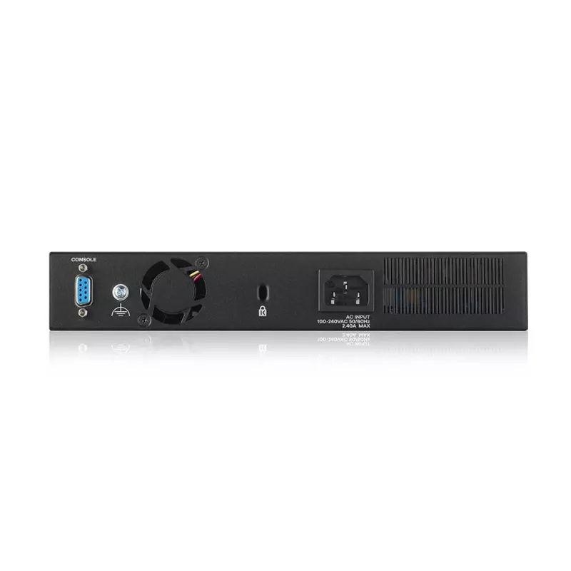 Zyxel GS2220-10HP-EU0101F switch de red gestionado L2 Gigabit Ethernet (10/100/1000) Power over Ethernet (PoE) negro