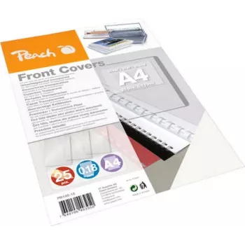 Peach material de oficina A4 transparente 25 uds.