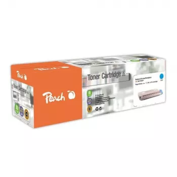 Peach 110598 cartucho de tóner 1 ud. compatible cian