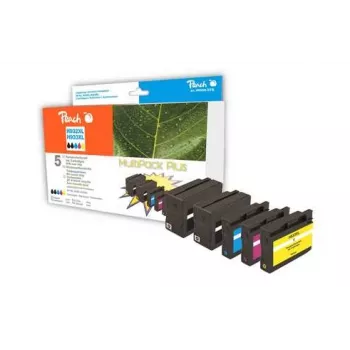 Peach Pack combinado Plus con chip, compatible con n.º 932XL, n.º 933XL