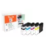 Peach 0F319585 Cartucho de tinta 4 uds. negro, cian, magenta, amarillo