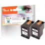 Peach 319611 Cartucho de tinta 2 uds. compatible rendimiento estándar negro