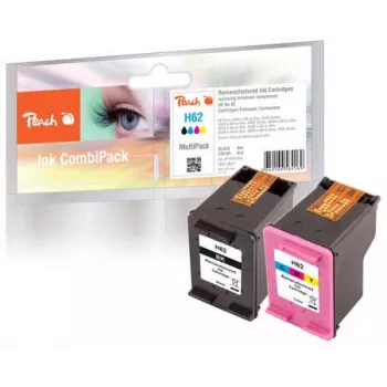 Peach 0F319637 Cartucho de tinta 2 uds. negro, cian, magenta, amarillo