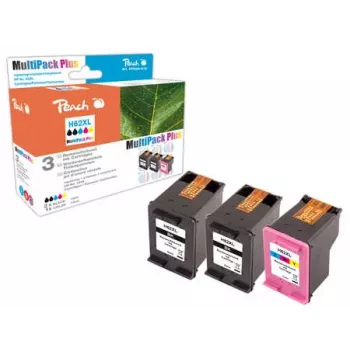 Peach 0F319640 Cartucho de tinta 3 uds. negro, cian, magenta, amarillo