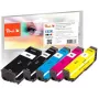 Peach 319803 Multipack de tinta compatible para Epson 33XL (T3357), pack de 5