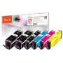 Peach Multipack Plus, compatible con Canon PGI-570XL*2, CLI-571XL
