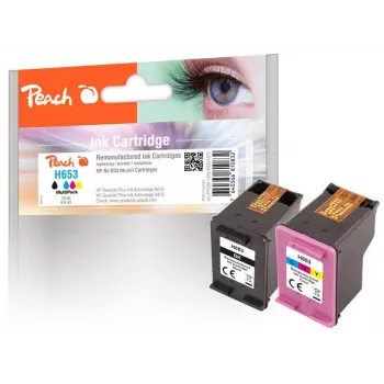 Peach PI300-1045 cartucho de tinta 2 uds. compatible negro, cian, magenta, amarillo