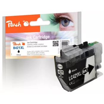Peach PI500-373 cartucho de tinta 1 ud. compatible alto (XL) rendimiento negro