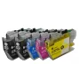 Peach PI500-378 cartucho de tinta 5 uds. compatible alto (XL) rendimiento negro, cian, magenta, amarillo