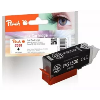 Peach PI100-497 cartucho de tinta 1 ud. compatible rendimiento estándar negro