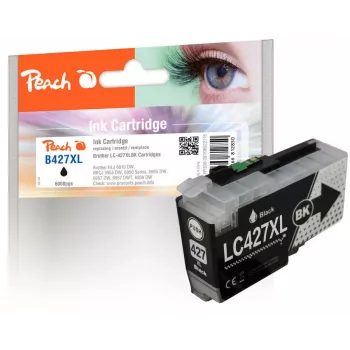 Peach PI500-397 cartucho de tinta 1 ud. compatible alto (XL) rendimiento negro