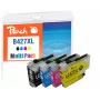 Peach PI500-401 cartucho de tinta 4 uds. compatible alto (XL) rendimiento negro, cian, magenta, amarillo