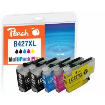 Peach PI500-402 cartucho de tinta 6 uds. compatible alto (XL) rendimiento negro, cian, magenta, amarillo