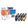 Peach PI500-273 cartucho de tinta 4 uds. compatible negro, cian, magenta, amarillo