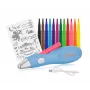 Peach PO150, aerógrafo rotulador, requiere pilas, azul Peach PO150. Tipo de producto: aerógrafo rotulador. Requiere pilas. Color del producto: azul