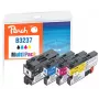 Peach 321008 cartucho de tinta 4 uds. negro, cian, magenta, amarillo