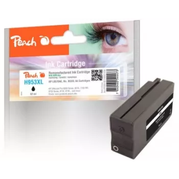 Peach PI300-927 cartucho de tinta 1 ud. compatible alto (XL) rendimiento negro