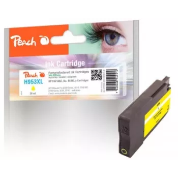 Peach PI300-931 cartucho de tinta 1 ud. compatible alto (XL) rendimiento amarillo