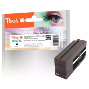 Peach PI300-934 cartucho de tinta 1 ud. compatible negro