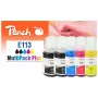 Peach 321323 cartucho de tinta 5 uds. compatible rendimiento estándar negro, cian, magenta, amarillo