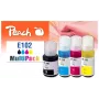 Peach 321328 cartucho de tinta 4 uds. compatible estándar negro, cian, magenta, amarillo