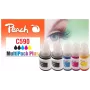 Peach 321339 cartucho de tinta 5 uds. compatible rendimiento estándar negro, cian, magenta, amarillo