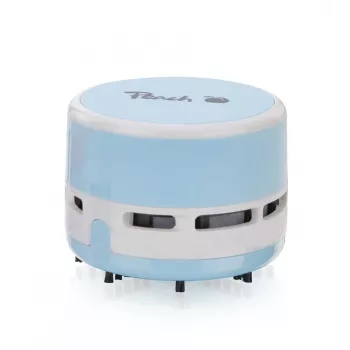 Peach PA105 Aspirador de mano azul, blanco sin bolsa