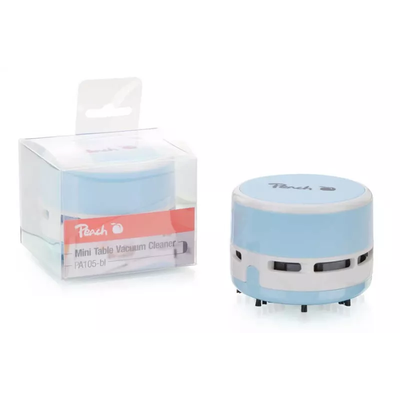 Peach PA105 Aspirador de mano azul, blanco sin bolsa