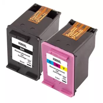 Peach PI300-954 Cartucho de tóner 2 uds. compatible negro, cian, magenta, amarillo