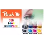 Peach 321697 Cartucho de tinta 4 uds. compatible rendimiento estándar negro, cian, magenta, amarillo