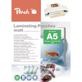 Peach S-PP580-30 Fundas de laminar, 100 uds.