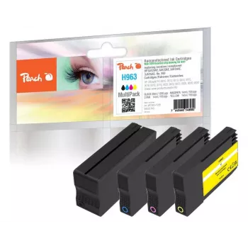 Peach 6ZC70AE Cartucho de tinta 4 uds. compatible negro, cian, magenta, amarillo