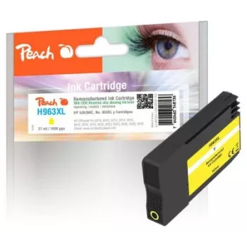 Peach PI300-1030 Cartucho de tinta 1 ud. compatible alto (XL) rendimiento amarillo
