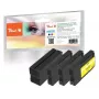 Peach PI300-1031 Cartucho de tinta 4 uds. compatible alto (XL) rendimiento negro, cian, magenta, amarillo