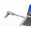 Manhattan Dock/Hub USB-C, puertos (x3): HDMI, USB-A y USB-C, con Power Delivery (PD) 100 W – requiere cargador USB-C externo (no incluido). Alimentado por USB (no requiere fuente de alimentación externa) cuando no se utiliza PD, aluminio