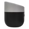 Manhattan Altavoz Bluetooth metálico con base de carga inalámbrica, salida de sonido nítida (3 W), 3 horas de reproducción, base de carga inalámbrica 5 W, controles integrados, alcance 10 m, lector de tarjetas microSD, cable de carga USB-A incluido, Bluetooth 5.0, 3 años de garantía