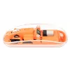 Manhattan Ratón inalámbrico recargable transparente, transparente/naranja, ajustable 800/1200/1600 dpi, con iluminación LED RGB, 2,4 GHz (alcance de hasta 10 m), USB, óptico, ambidiestro, cuatro botones con rueda de desplazamiento, diseño delgado, microreceptor USB-A, batería de ion-litio