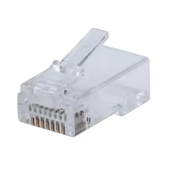 Intellinet 791090 Conector de empalme RJ45 transparente