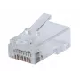 Intellinet 791090 Conector de empalme RJ45 transparente