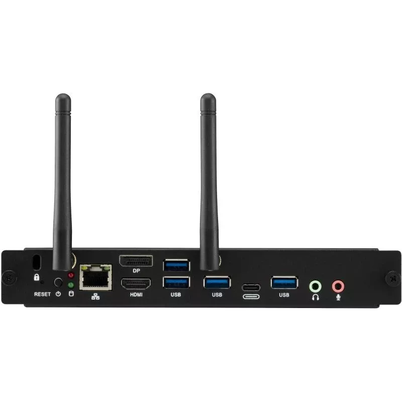 Viewsonic VPC35-W53-G1 PC/estación de trabajo Intel® Core™ i5 i5-1240P 8 GB DDR4-SDRAM 256 GB SSD Windows 11 Pro PC de inserción Mini-PC Negro